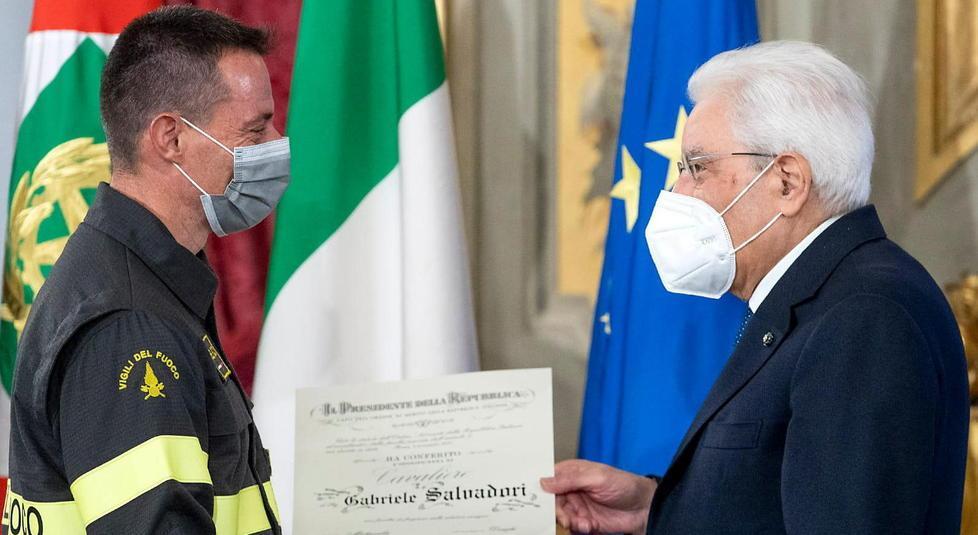 Tra gli eroi di Mattarella anche Gabriele Salvadori 