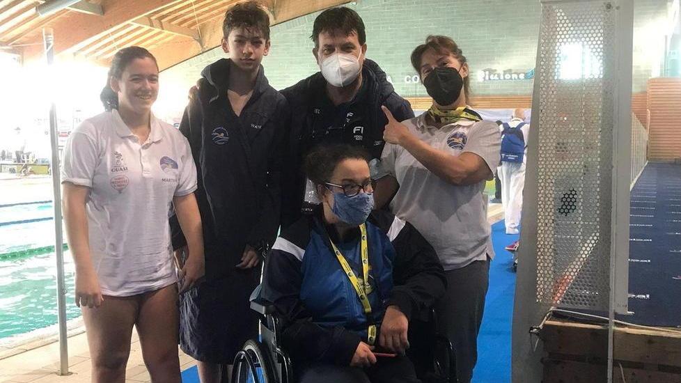 Medaglie Aquateam Cuoio con una dedica speciale