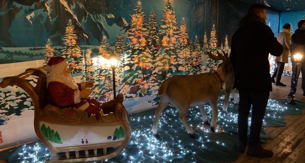 Babbo Natale al Grattacielo È festa con il Winter park 