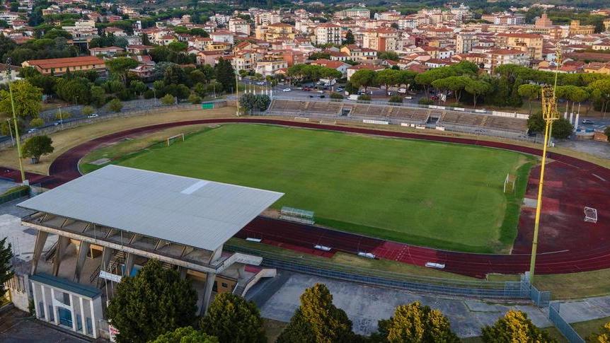 Stadio, solo in 100 per la partita contro la capolista