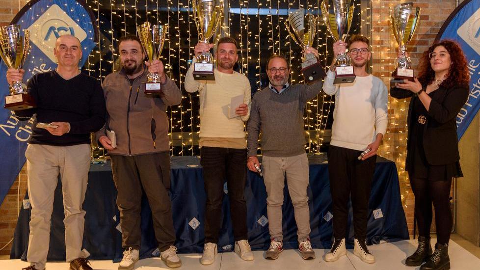 Rally, premiati a Quarrata i campioni provinciali 2021