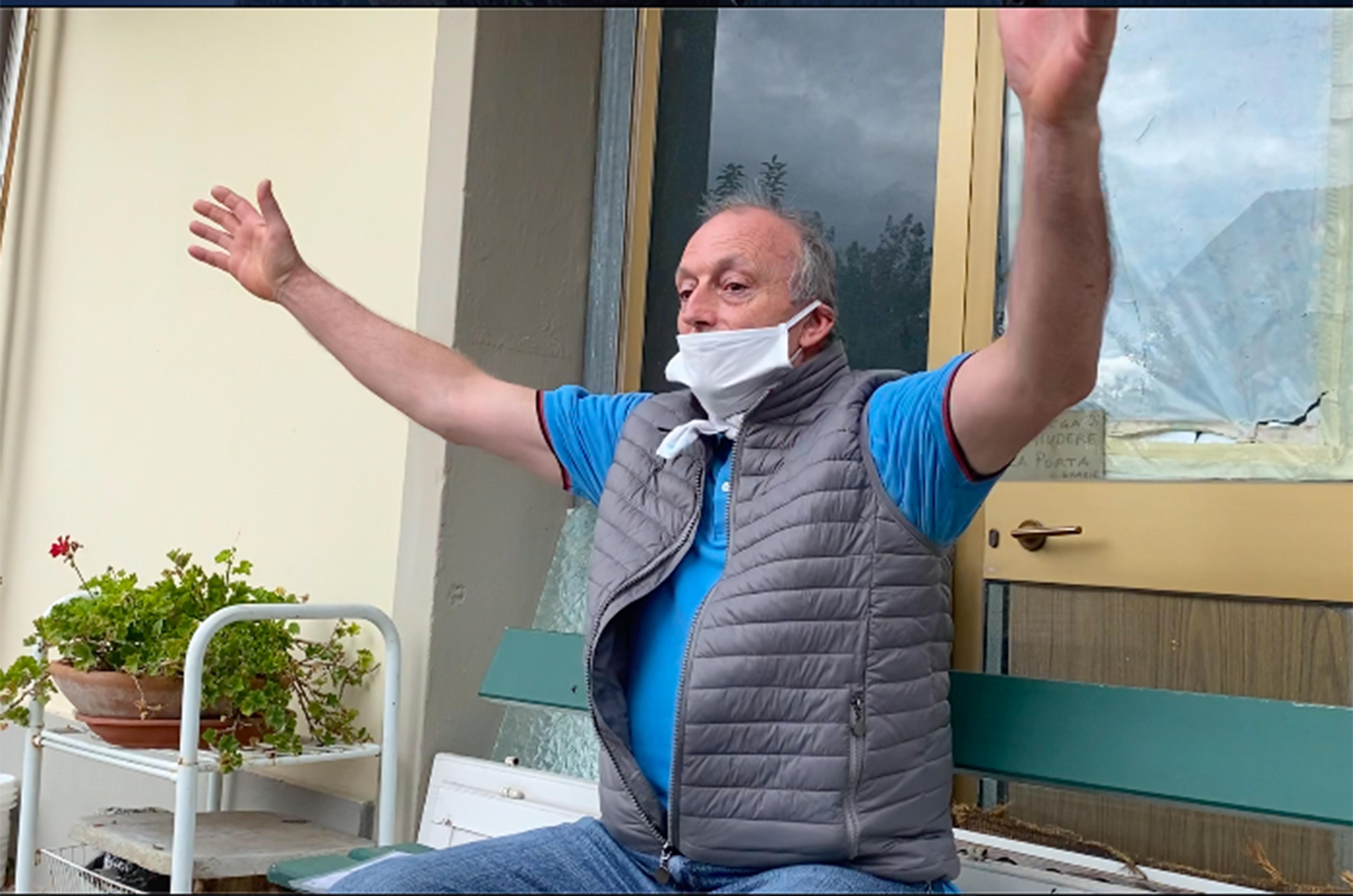 Gilberto Checcucci, fratello della vittima  (Foto Franco Silvi)
