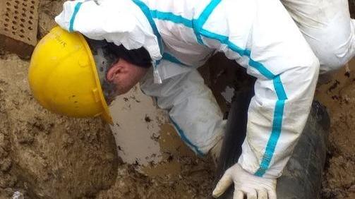 In 200 senza acqua per un cantiere Asa