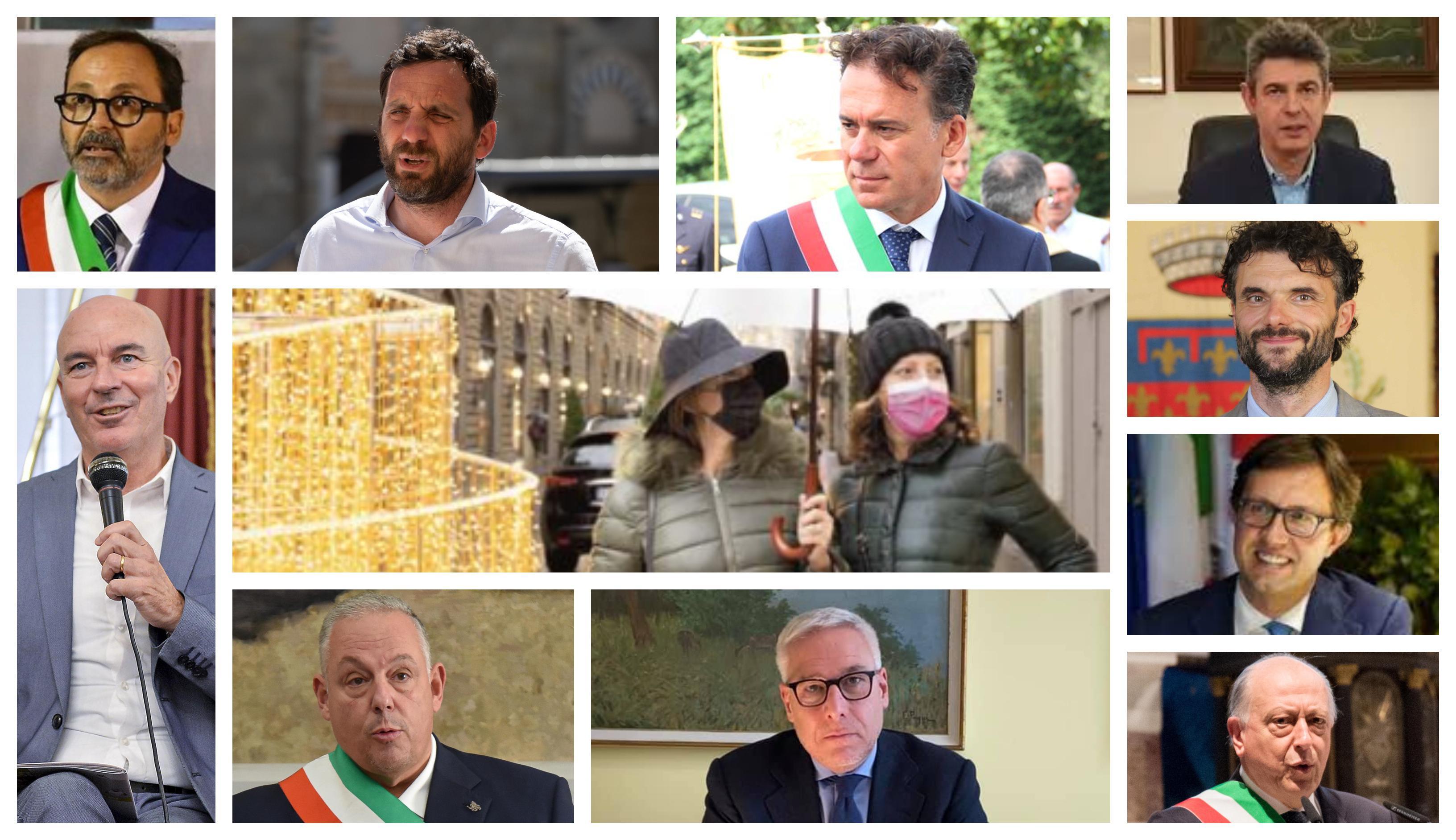 Mascherine all'aperto, in Toscana ogni sindaco balla da solo 