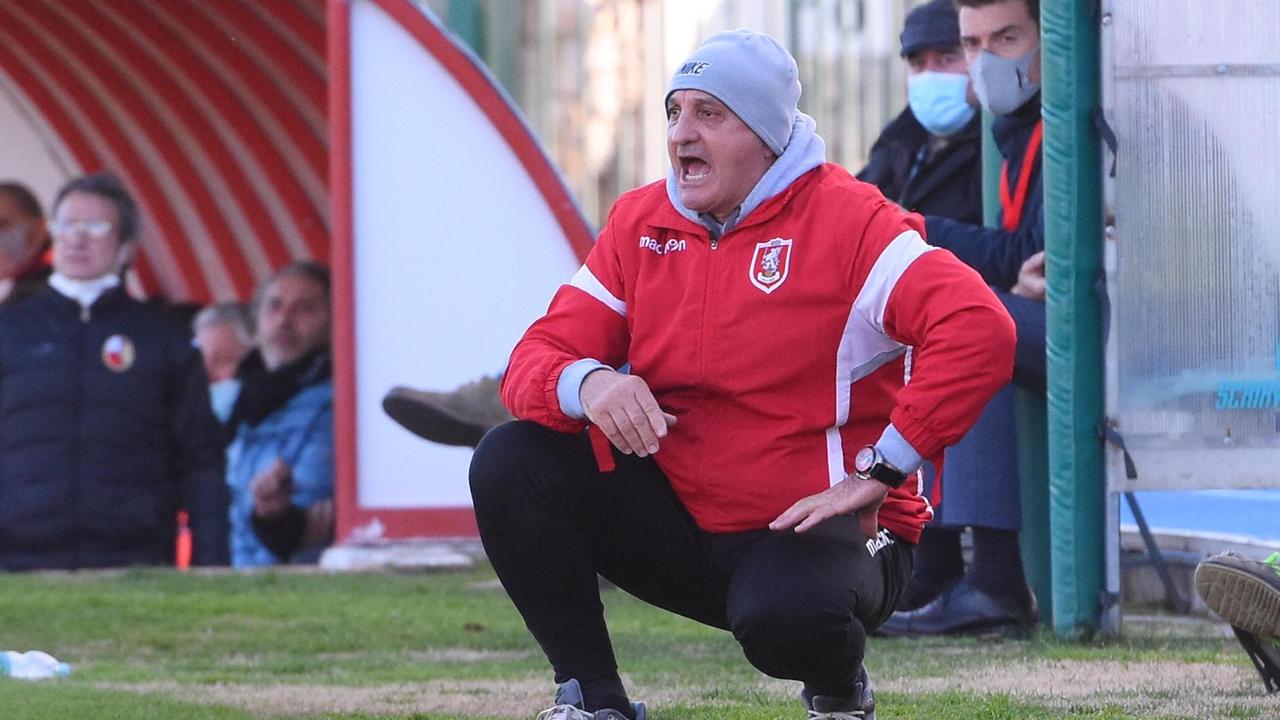 Lamberto Magrini, allenatore del Grosseto