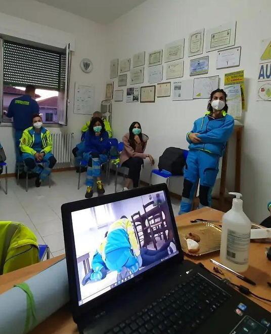 I volontari della Misericordia a lezione di pronto soccorso 