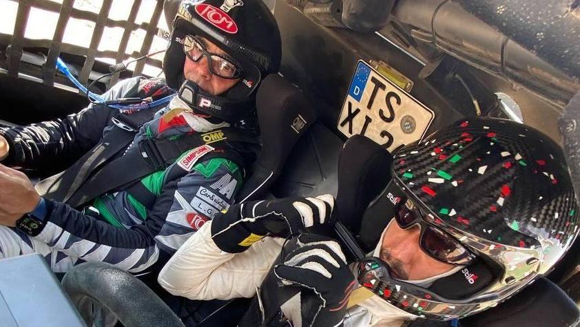 Presentata la Dakar Paolo Ceci si scalda per la nuova avventura sul Can Am con Amos