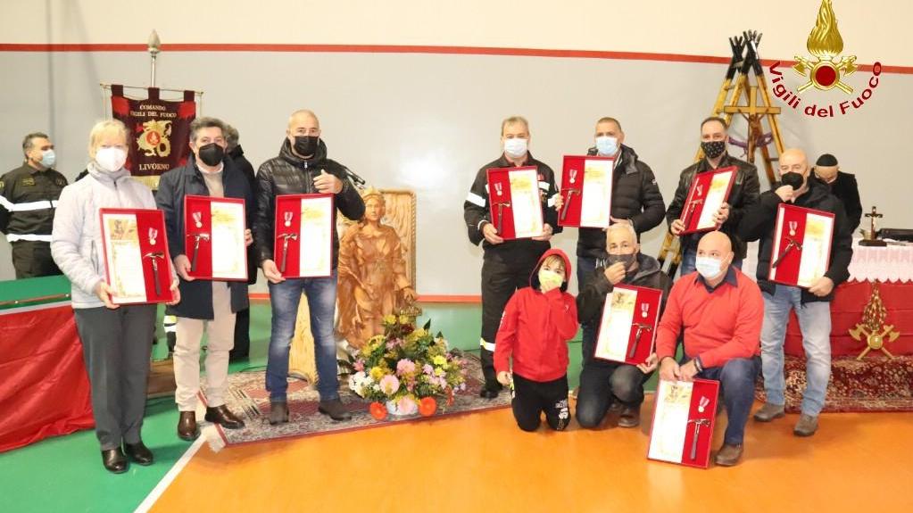 Alcuni dei premiati