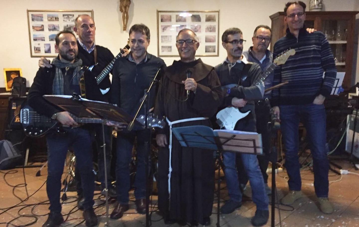 La band amica della comunità S’Aspru 