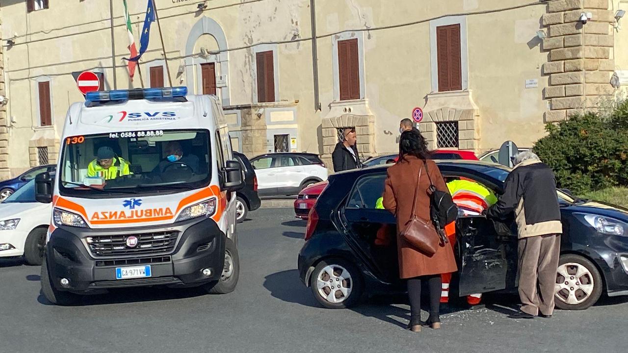 L'incidente alla rotonda