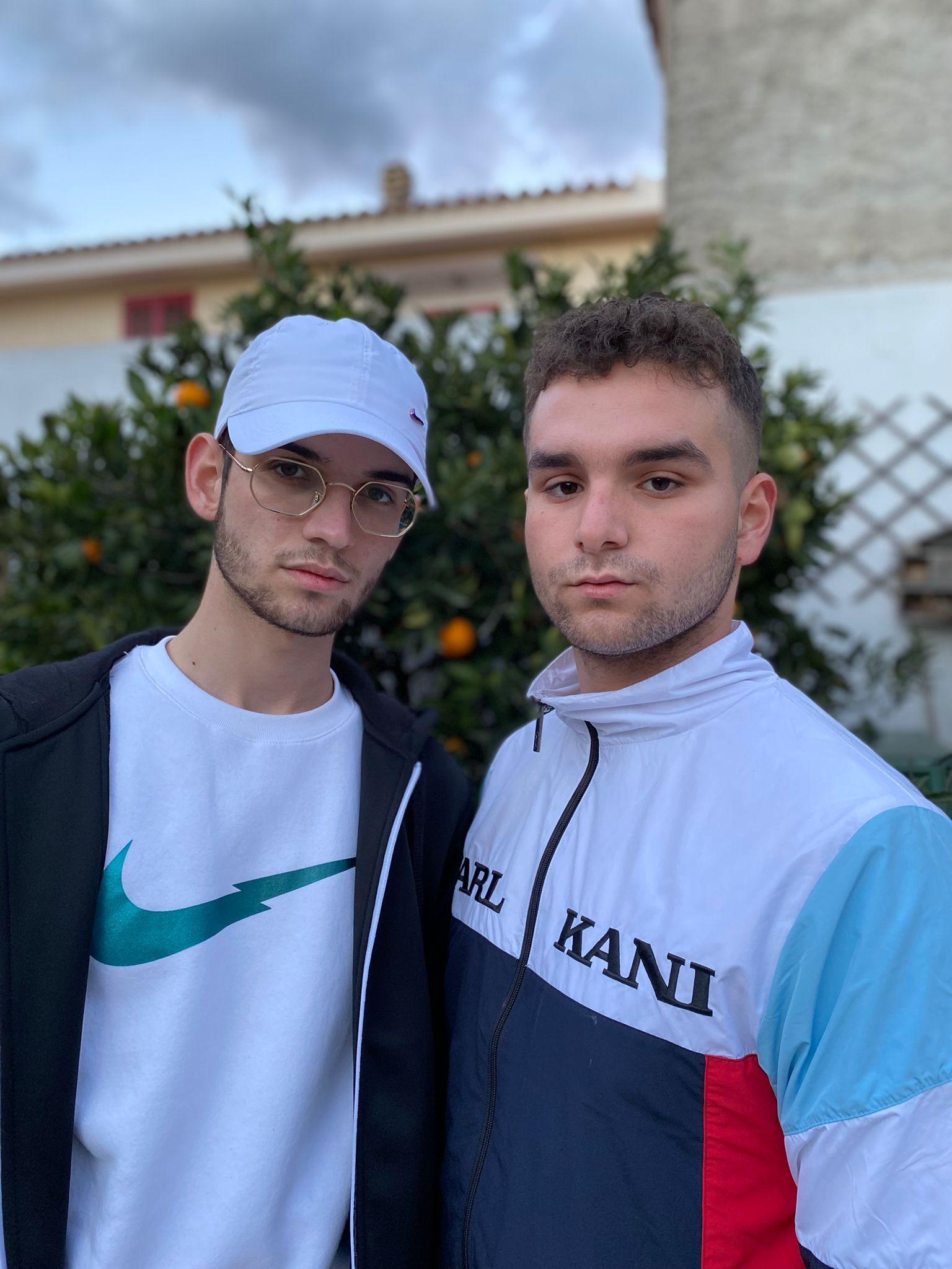 I rappresentanti degli studenti Andrea Brandone ed Emilian Albu