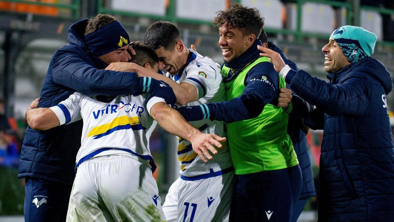 Verona, una strepitosa rimonta sotto di tre gol vince a Venezia