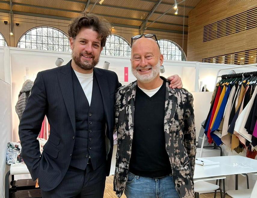 Francesco Bellucci e Uberto Ciatti a Parigi