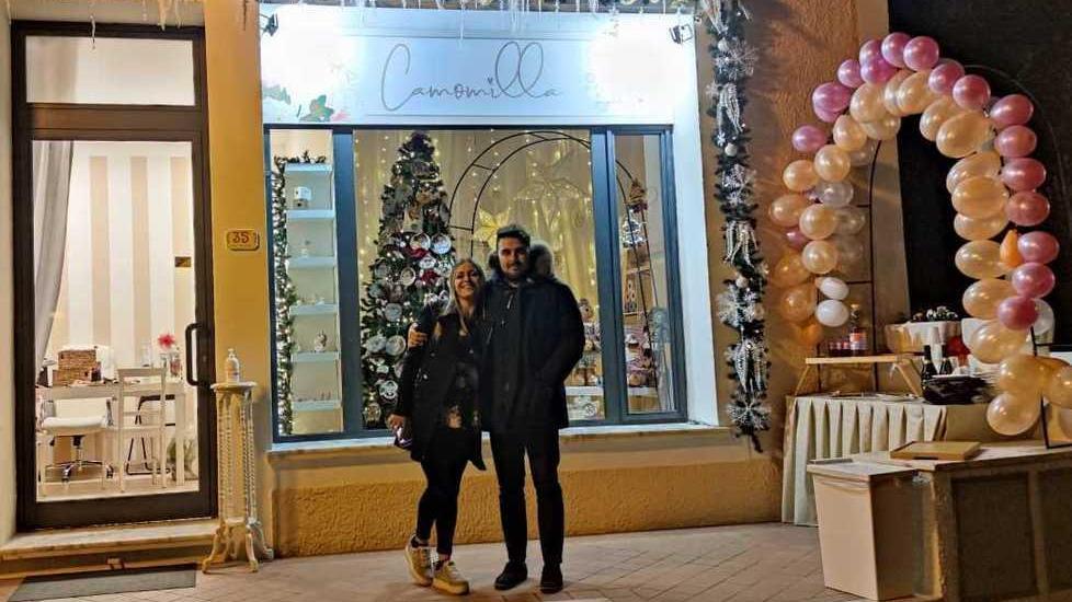 Apre un nuovo negozio e Capanne festeggia Camomilla Creations