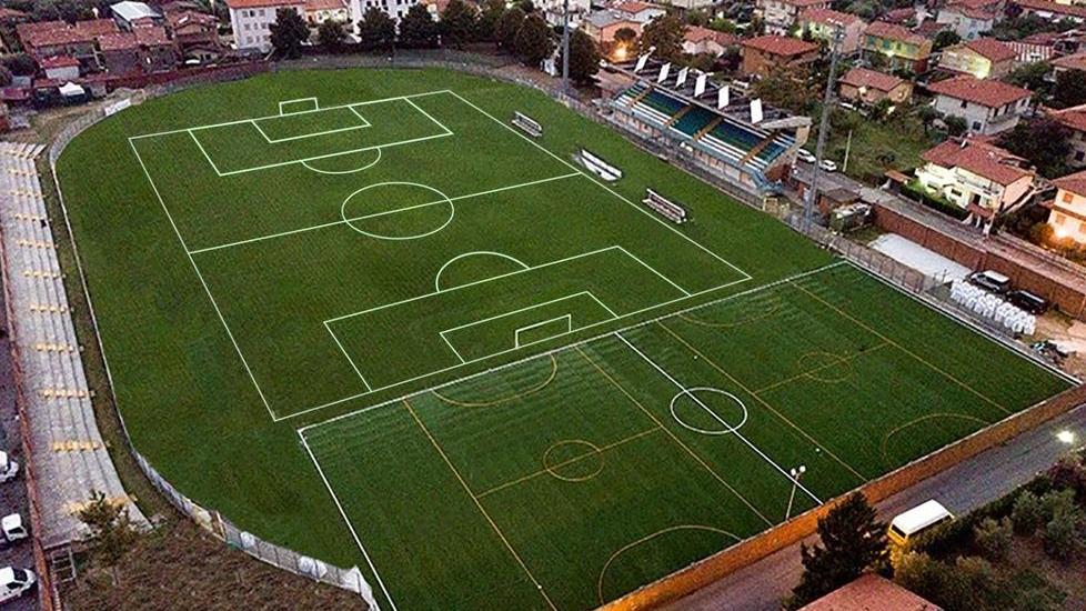 Mezzo milione per rifare lo stadio di Seravezza: ecco come sarà il nuovo impianto