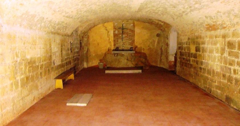 L’antica cripta da scoprire