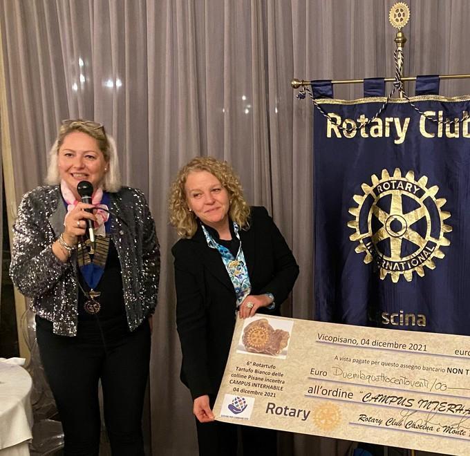 Il Rotartufo al fianco dei giovani disabili 