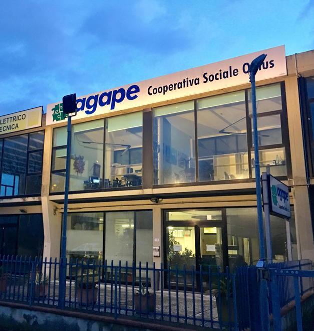 La sede della cooperativa Agape