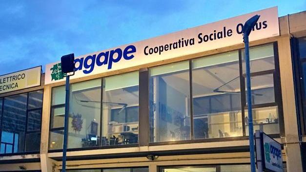 La sede della cooperativa Agape