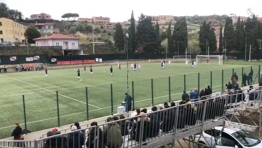 Una foto della partita
