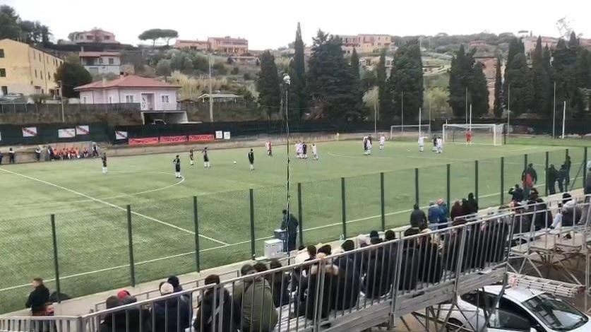 Una foto della partita