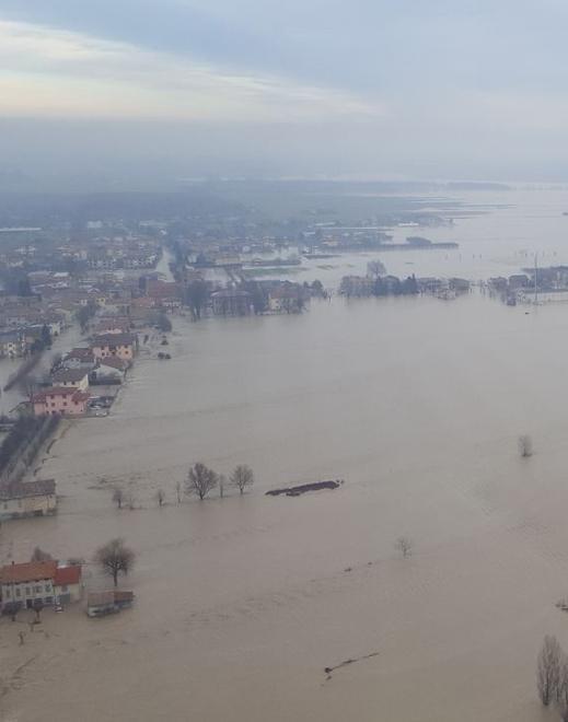 Quattro anni fa l’esondazione dell’Enza Il ricordo a Lentigione