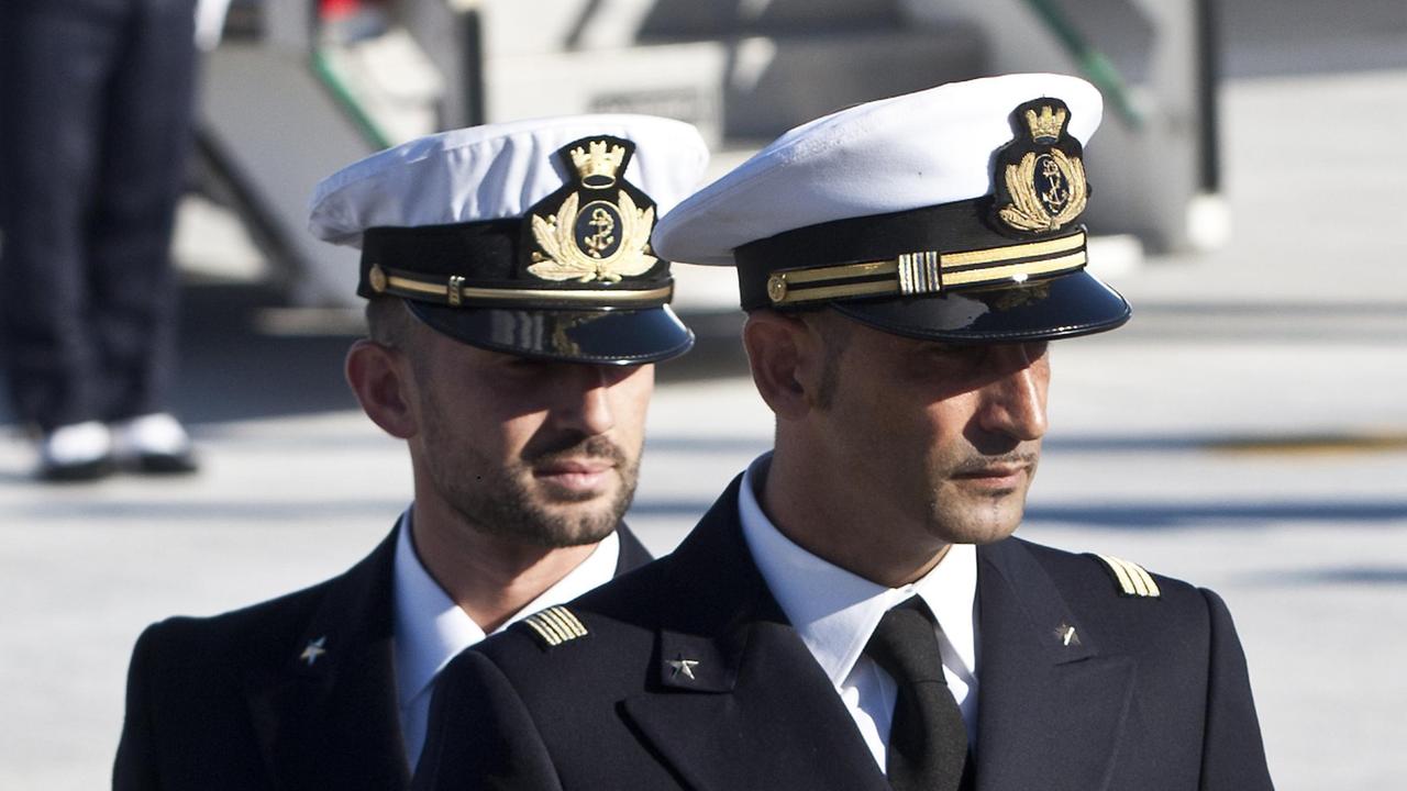 I marò Massimiliano Latorre e Salvatore Girone