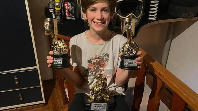 Piccoli campioni crescono A 12 anni è re delle minimoto