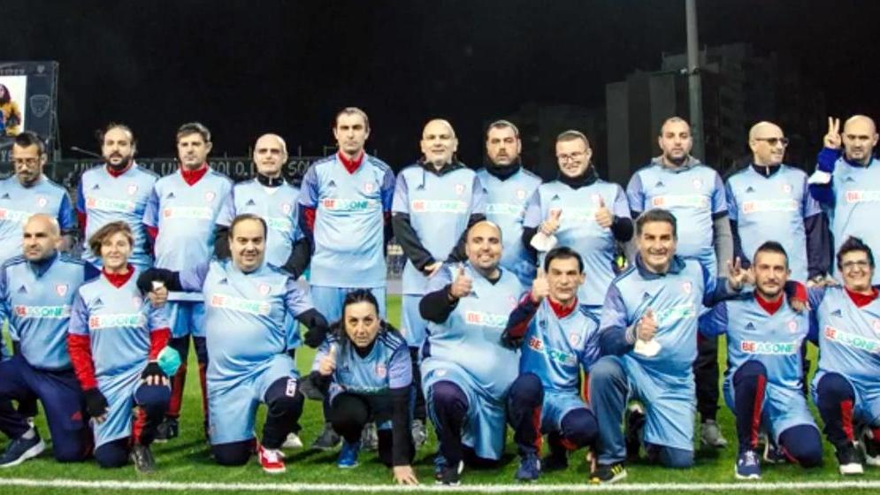 I Fenicotteri ospiti del Cagliari Calcio