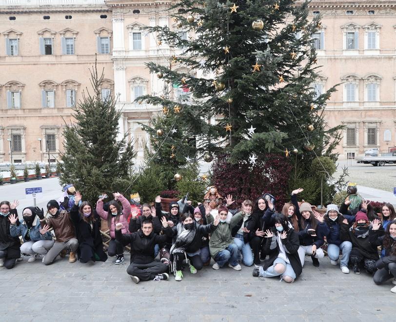Modena. In piazza Roma i Re Magi del Venturi «Un progetto che ci ha messo alla prova» 