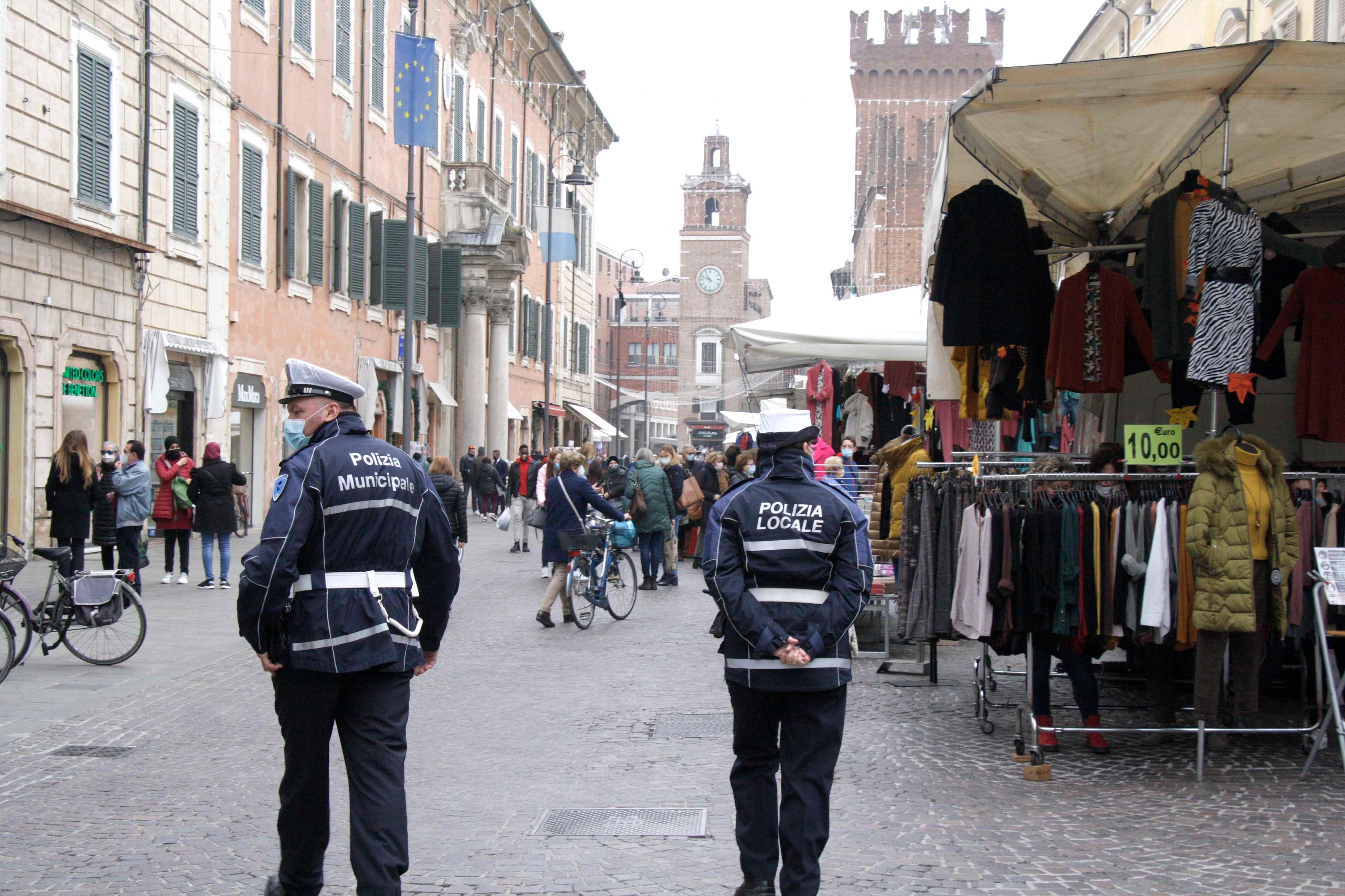 Controlli della polizia locale (archivio)