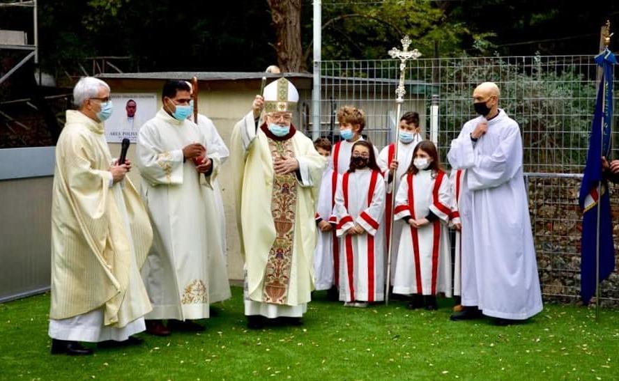 Cene, calcio e biliardino Nasce un’area per bambini dedicata a don Giorgio