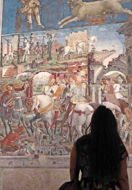 Un tocco di mistero nell’Ala Albertina L’enigmatico “Vultus” di Palazzo Schifanoia 