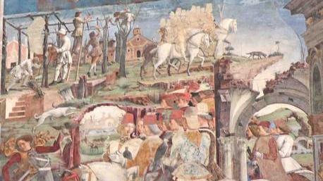 Un tocco di mistero nell’Ala Albertina L’enigmatico “Vultus” di Palazzo Schifanoia