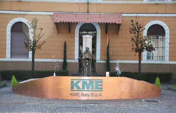 L'esterno della sede della kme a Fornaci di Barga