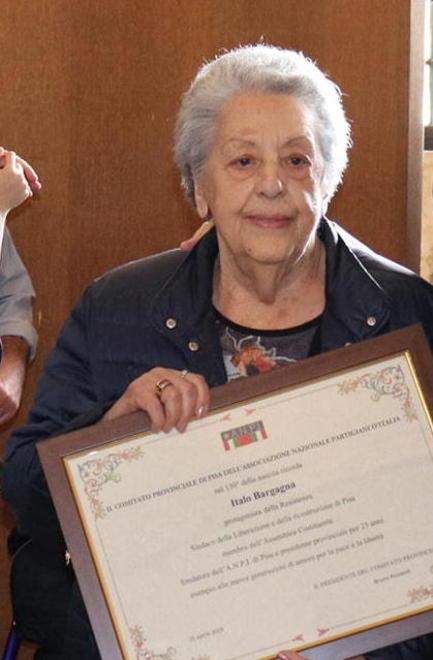Pisa, lutto per la scomparsa di Gina Bargagna, storica Crocerossina