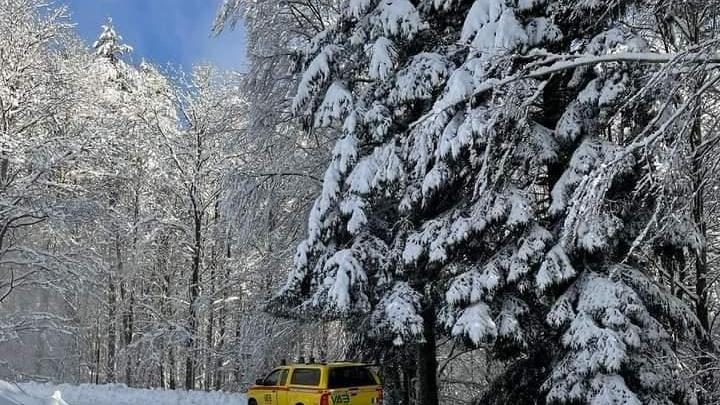 Volontari in azione (foto dalla pagina Fb Monte Amiata)