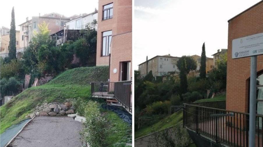 Lavori da 30mila euro per cancellare la frana accanto alla Rsa