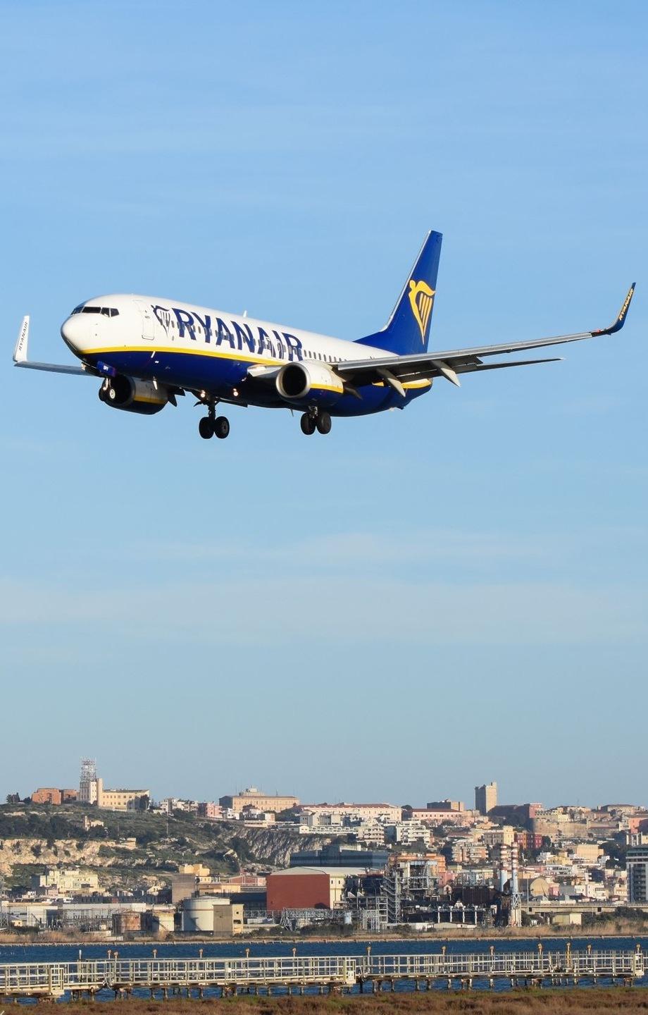L’estate Ryanair su Cagliari: 38 rotte e 4 novità 