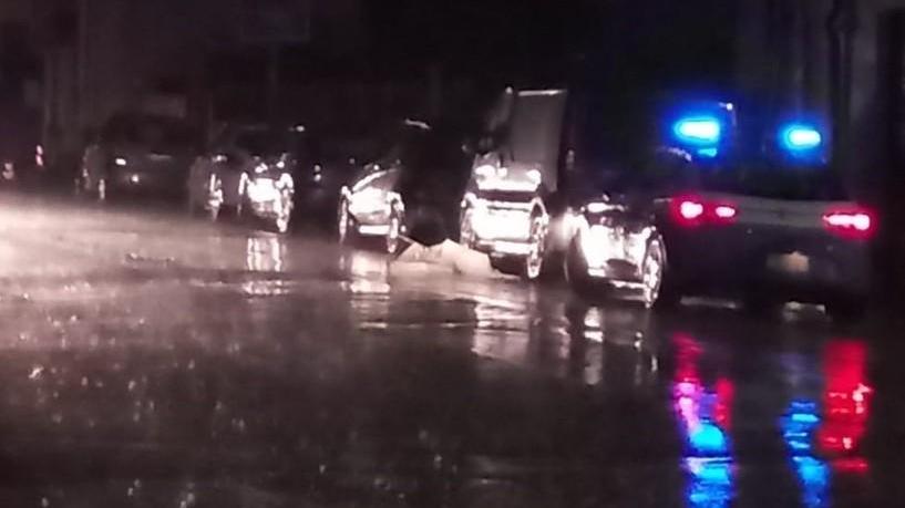 Il punto dov’è avvenuto l’incidente con l’intervento di una pattuglia della polizia