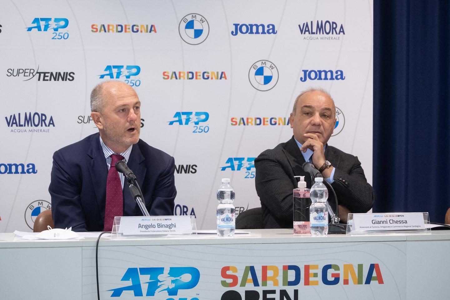 Angelo Binaghi e Gianni Chessa