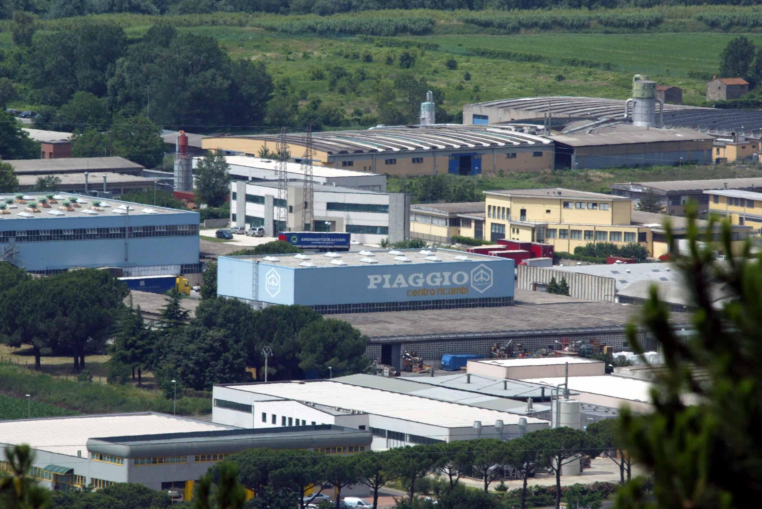 una veduta dello stabilimento