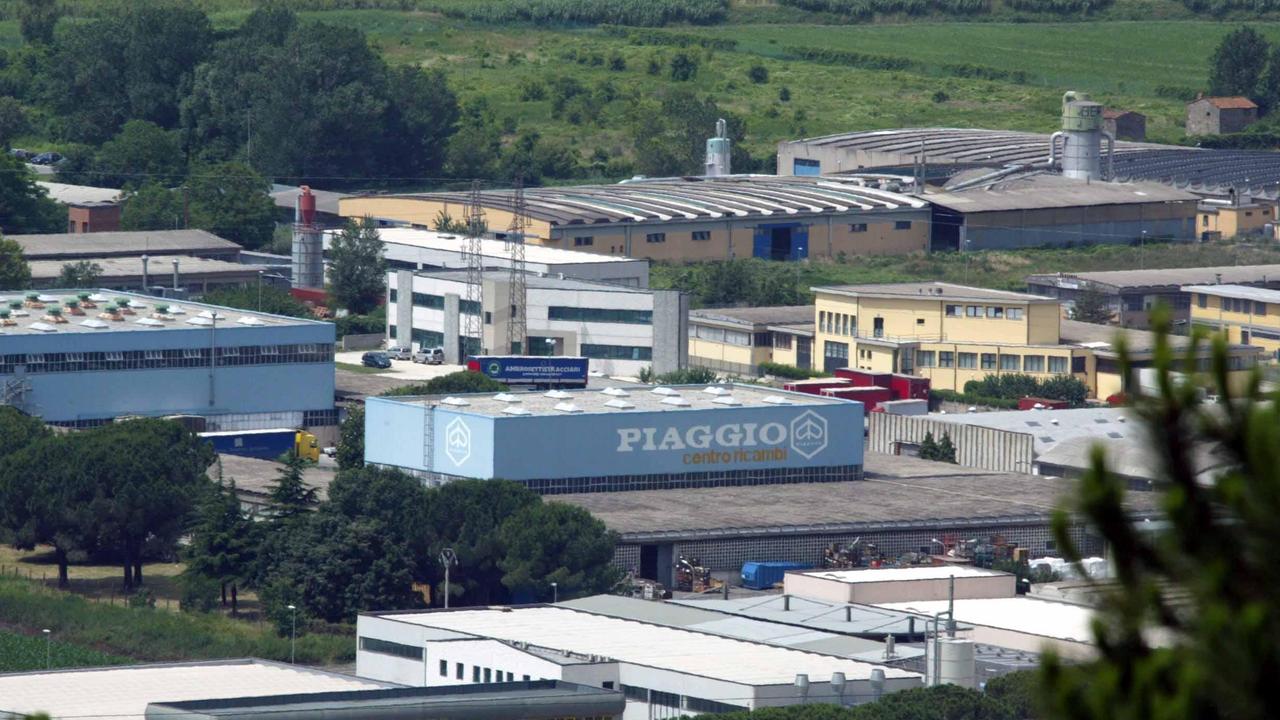 una veduta dello stabilimento