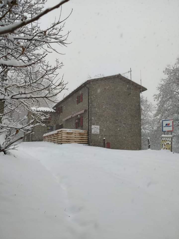 Il rifugio Uso di Sotto sulle colline di San Quirico