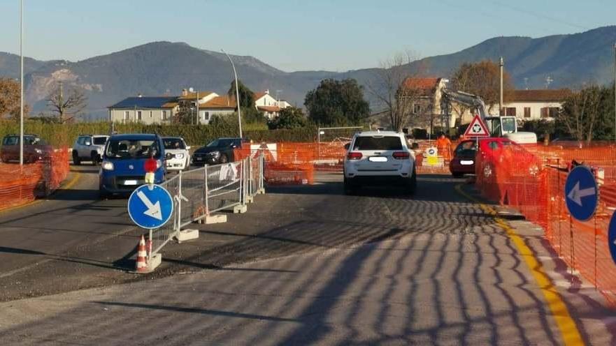 Rotatoria delle Querciole, prime aperture al traffico