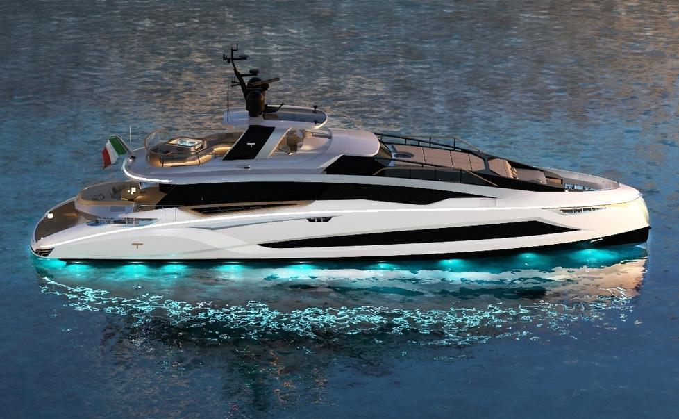 Un nuovo superyacht sopra i cinquanta metri la piscina è “infinity”