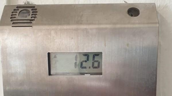 Temperature di 5 gradi inferiori alla norma