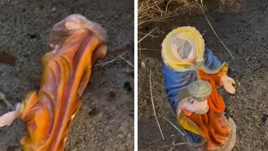Vandali del presepe “catturati” dalle telecamere