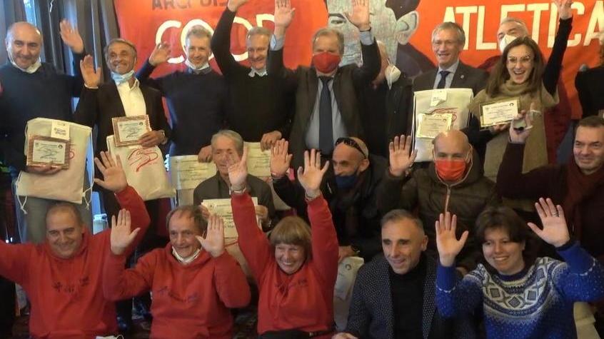 Silvano Fedi in festa per i cinquant’anni dedicati a un’atletica a portata di tutti