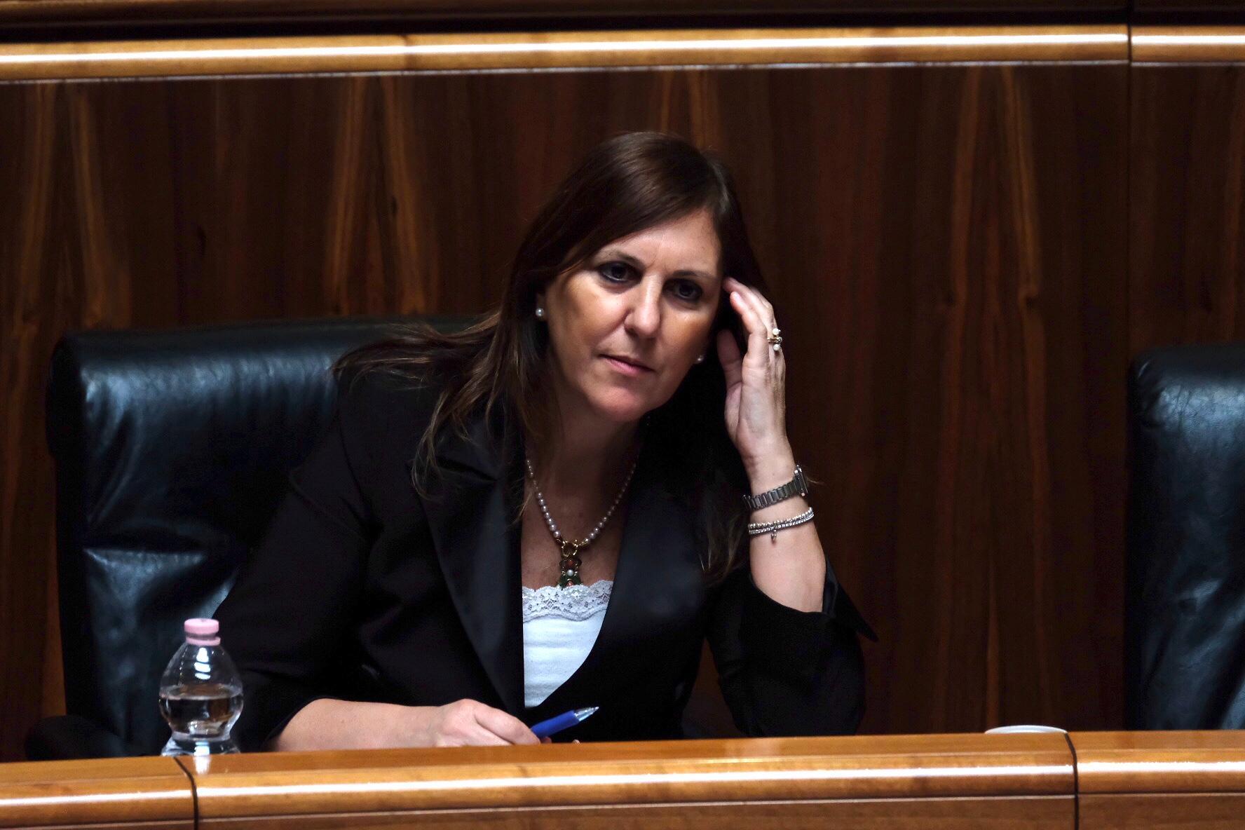 L'assessora al lavoro Alessandra Zedda